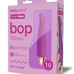 Bodywand Mini Vibes Bop Rechargeable Silicone Clitoral Stimulator- Purple