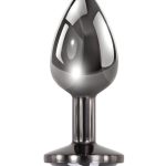 Playboy Tux Metal Anal Plug - Small - Black