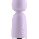 Playboy Royal Mini Rechargeable Silicone Massage Wand - Pink