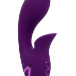 California Dreaming Huntington Beach Heartbreaker Rechargeable Silicone Stimulator - Purple