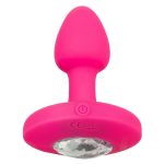 Cheeky Gems Rechargeable Silicone Vibrating Probe - Small - Pink