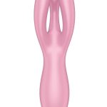 Satisfyer Threesome 3 Rechargeable Silicone Stimulator - Pink
