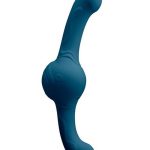 Revolution Tsunami Rechargeable Silicone Vibrator with Remote Control - Teal