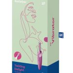 Satisfyer Twirling Delight Rechargeable Stimulator - Berry