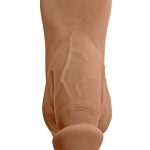 Gender X TPE Packer Dildo 4in - Caramel