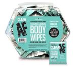 Clean AF Individual Body Wipes (96 per Bowl)