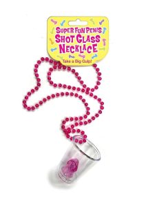 Super Fun Penis Shot Glass Necklace