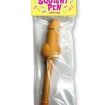 Super Fun Penis Squishy Pen - Pink/Yellow