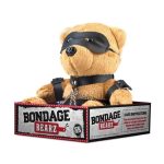 Bondage Bearz Charlie Chains Stuffed Animal - Brown/Black