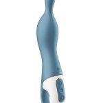 Satisfyer A-Mazing 1 Silicone Vibrating Stimulator - Blue