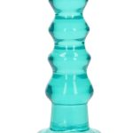 RealRock Curvy Dildo or Butt Plug 5.5in - Turquoise