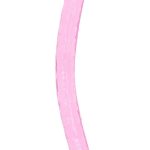 RealRock Crystal Clear Double Dong 18in - Pink