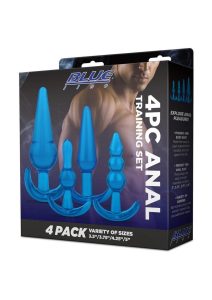 Blue Line Anal Training Set (4 Piece) - Blue