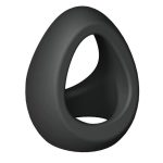 Flux Ring Silicone Cock Ring - Black Onyx