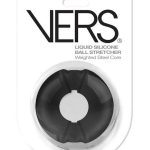 Vers Steel Weighted Cock Ring - Black