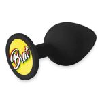 The 9`s - Booty Talk Silicone Butt Plug Brat - Black