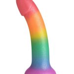 Simply Sweet Phallic Silicone Rainbow Dildo