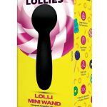 Bodywand Mini Lollies Rechargeable Silicone Mini Vibrator - Black