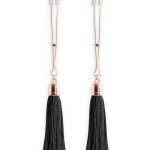 Bound Nipple Clamps T1 - Rose Gold/Black