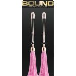 Bound Nipple Clamps T1 - Rose Gold/Pink