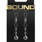 Bound Nipple Clamps D1 - Gunmetal Gray