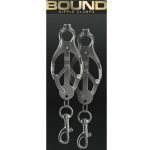 Bound Nipple Clamps C3 - Gunmetal Gray