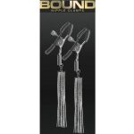 Bound Nipple Clamps D2 - Gunmetal Gray