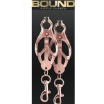 Bound Nipple Clamps C3 - Rose Gold