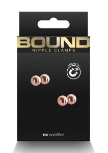 Bound Nipple Clamps M1 - Rose Gold