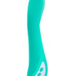 Come With Me Rechargeable Silicone Vibrator - Green