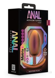 Anal Adventures Matrix Neutron Plug Silicone Anal Plug - Cosmic Copper