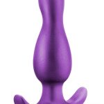 Anal Adventures Matrix Quantum Plug Silicone Anal Plug - Galatic Purple