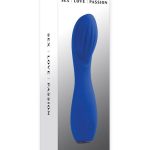 Selopa Sapphire G Rechargeable Silicone Vibrator - Blue