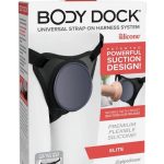 Body Dock Elite Strap-On - Black/Blue