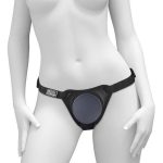 Body Dock Elite Strap-On - Black/Blue