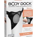 Body Dock Elite Mini Strap-On - Black/Gray