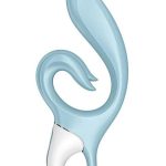 Satisfyer Love Me Rechargeable Silicone Rabbit Vibrator - Blue