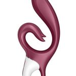 Satisfyer Love Me Rechargeable Silicone Rabbit Vibrator - Red