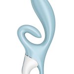 Satisfyer Touch Me Rechargeable Silicone Rabbit Vibrator - Blue