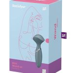 Satisfyer Mini Wand-er Rechargeable Silicone Massager - Grey