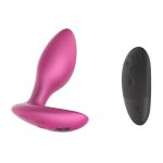We-Vibe Ditto+ App Compatible Vibrating Rechargeable Silicone Butt Plug with Remote Control - Cosmic Pink
