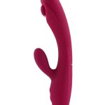 Jammin` G Rechargeable Silicone Vibrator - Red