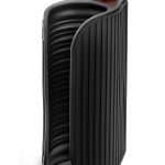 M Elite Platinum Wrapt Rechargeable Silicone Dual End Pussy Masturbator - Black