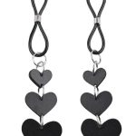 Sex and Mischief Nipple Ties - Black/Silver