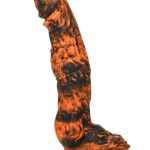 Creature Cocks Sabretooth Silicone Dildo - Orange/Black