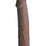 JOCK Extra Long Penis Extension Sleeve 3in - Chocolate