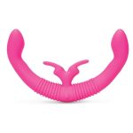 Together Toy Silicone Rechargeable Echo Function Vibrator for Couples - Pink