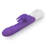 Rabbit Essentials Silicone Rechargeable Clitoral Suction Rabbit - Purple