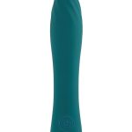 Ultra Wave Rechargeable Silicone Vibrator - Teal