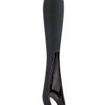 Playboy Olio Rechargeable Silicone Mini Vibrator - Black